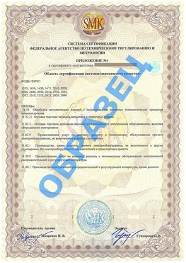 Приложение 1 Сергач Сертификат ГОСТ РВ 0015-002